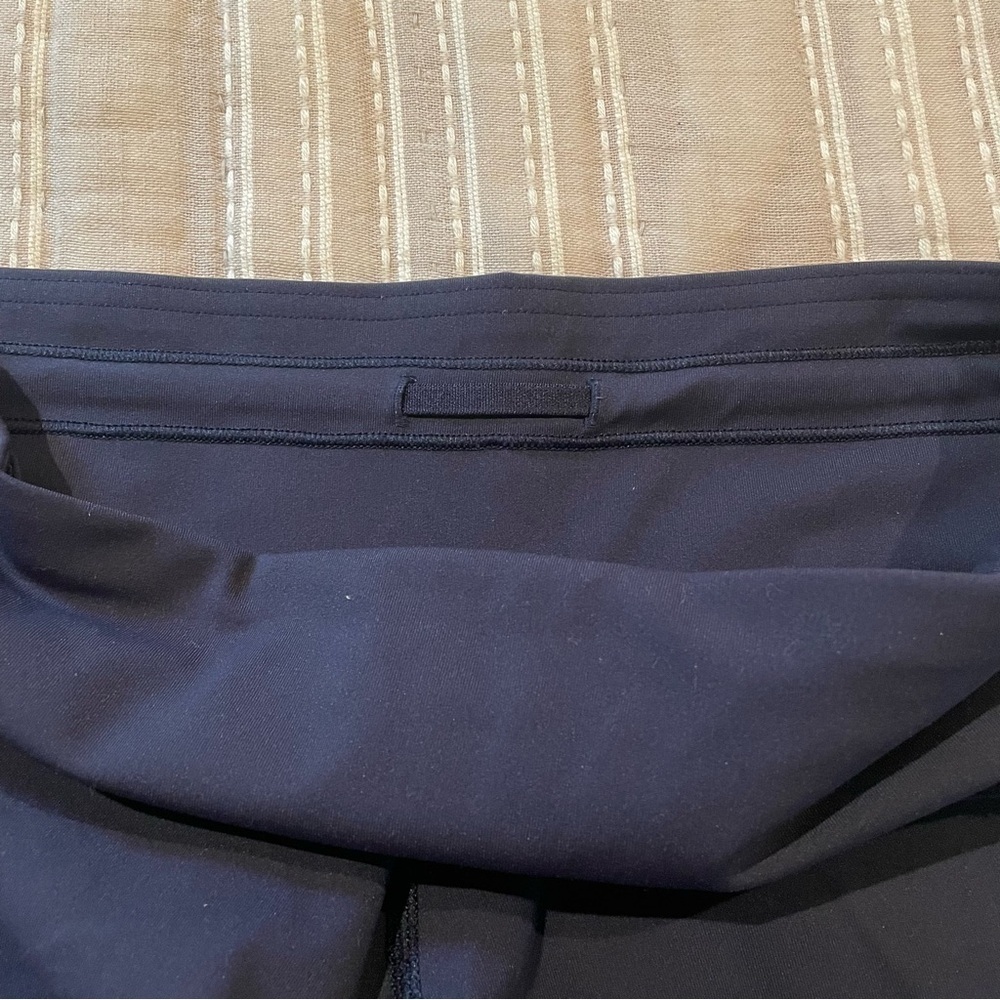 Lululemon Home Stretch Crop 19” Mesh Sheer Leggings Midnight Navy Blue 4 W6AL8S - Picture 6 of 11